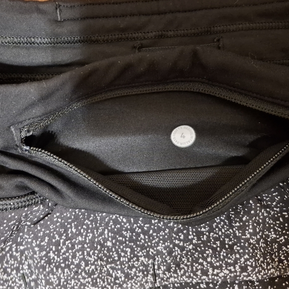 Women's Black and Gray Shorts - Picture 4 of 4